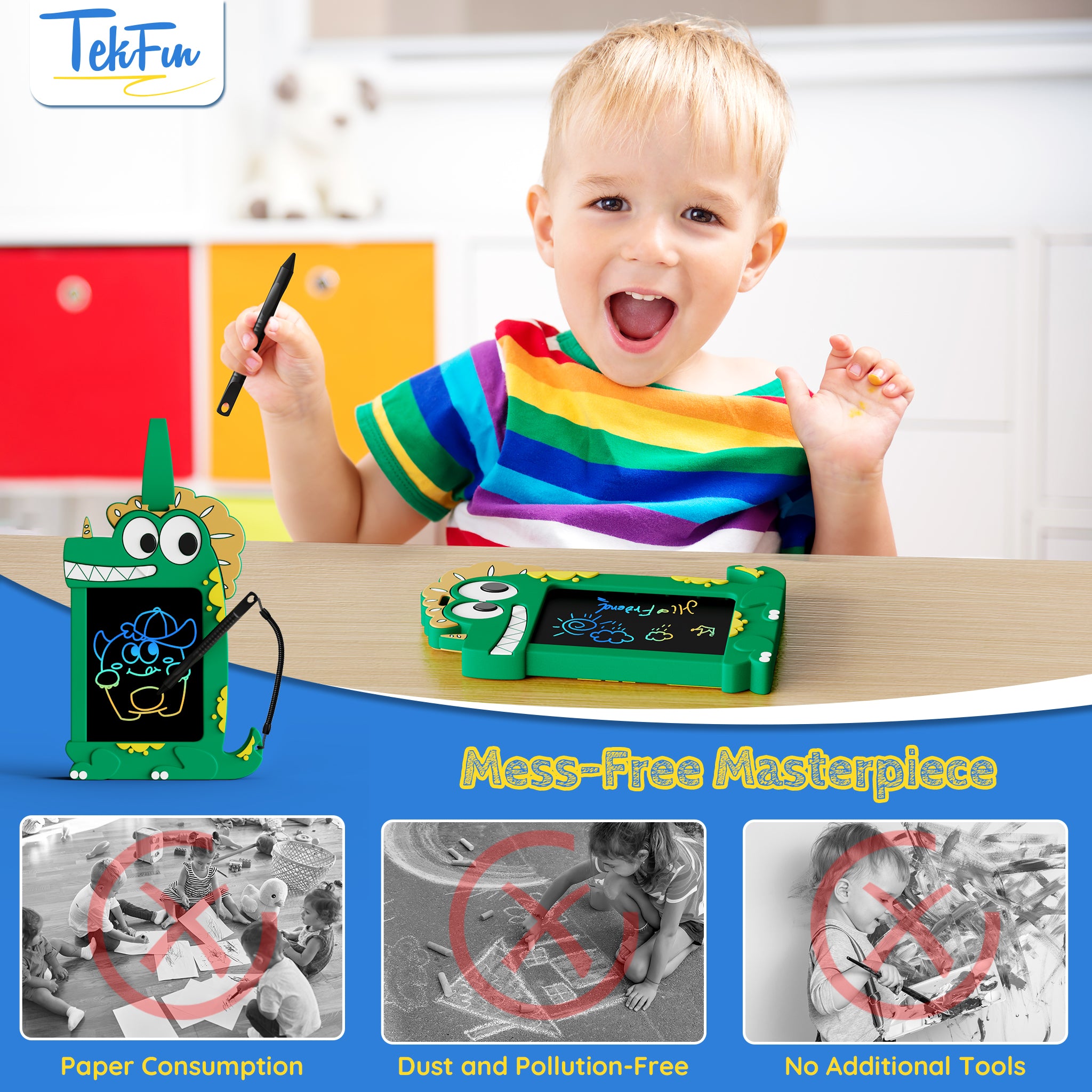 Nanodoodle™ Doodle Board(2Pack) - Roger the Dinosaur