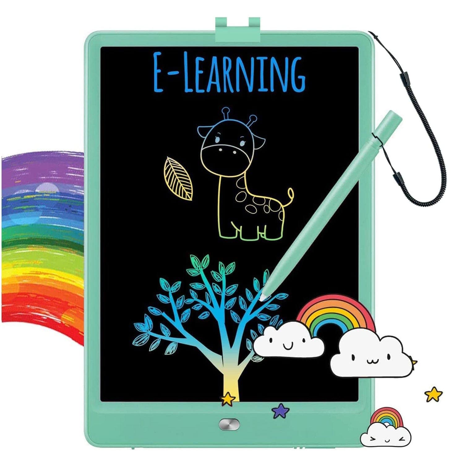 TEKFUN LCD Writing Tablet Doodle Board, 10inch Colorful Drawing Tablet Writing Pad - Mytekfun