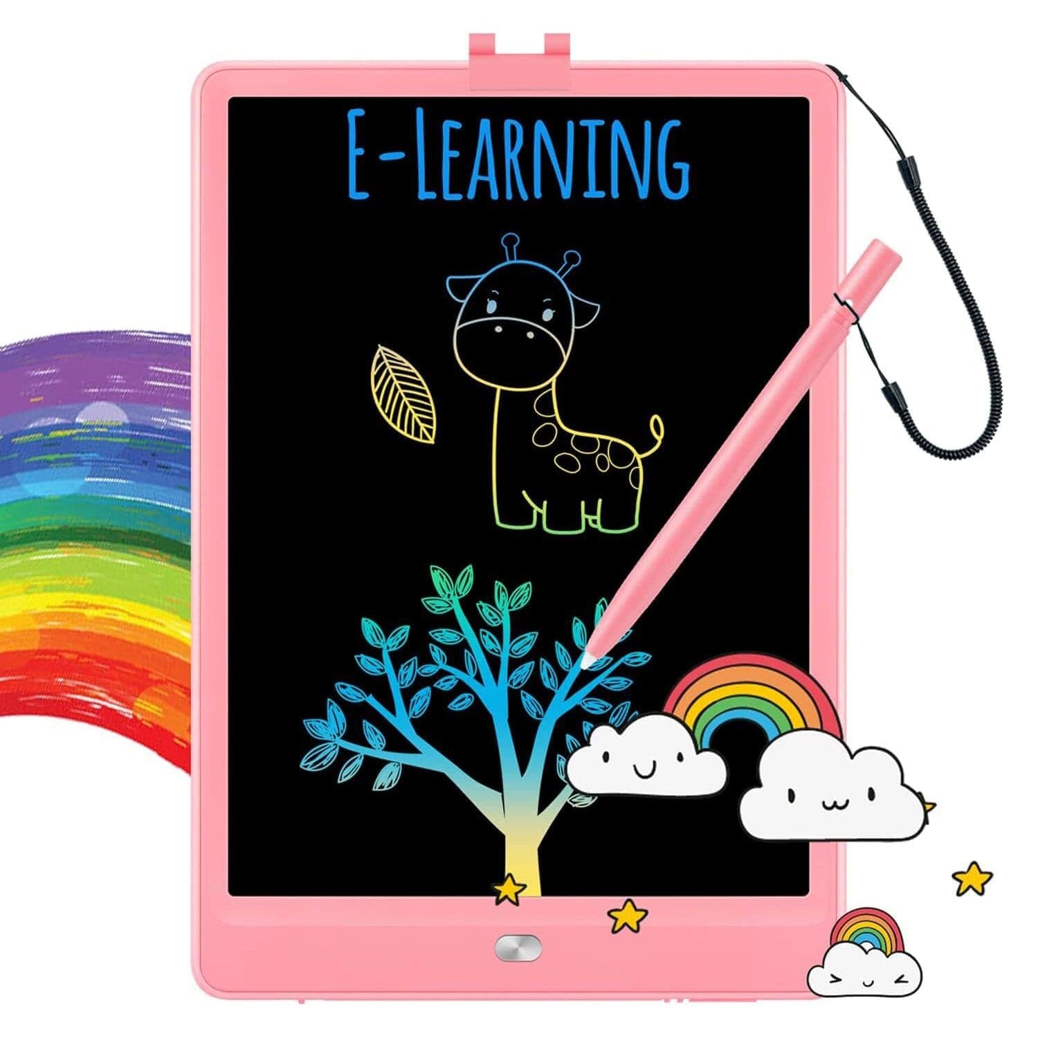 TEKFUN LCD Writing Tablet Doodle Board, 10inch Colorful Drawing Tablet Writing Pad - Mytekfun